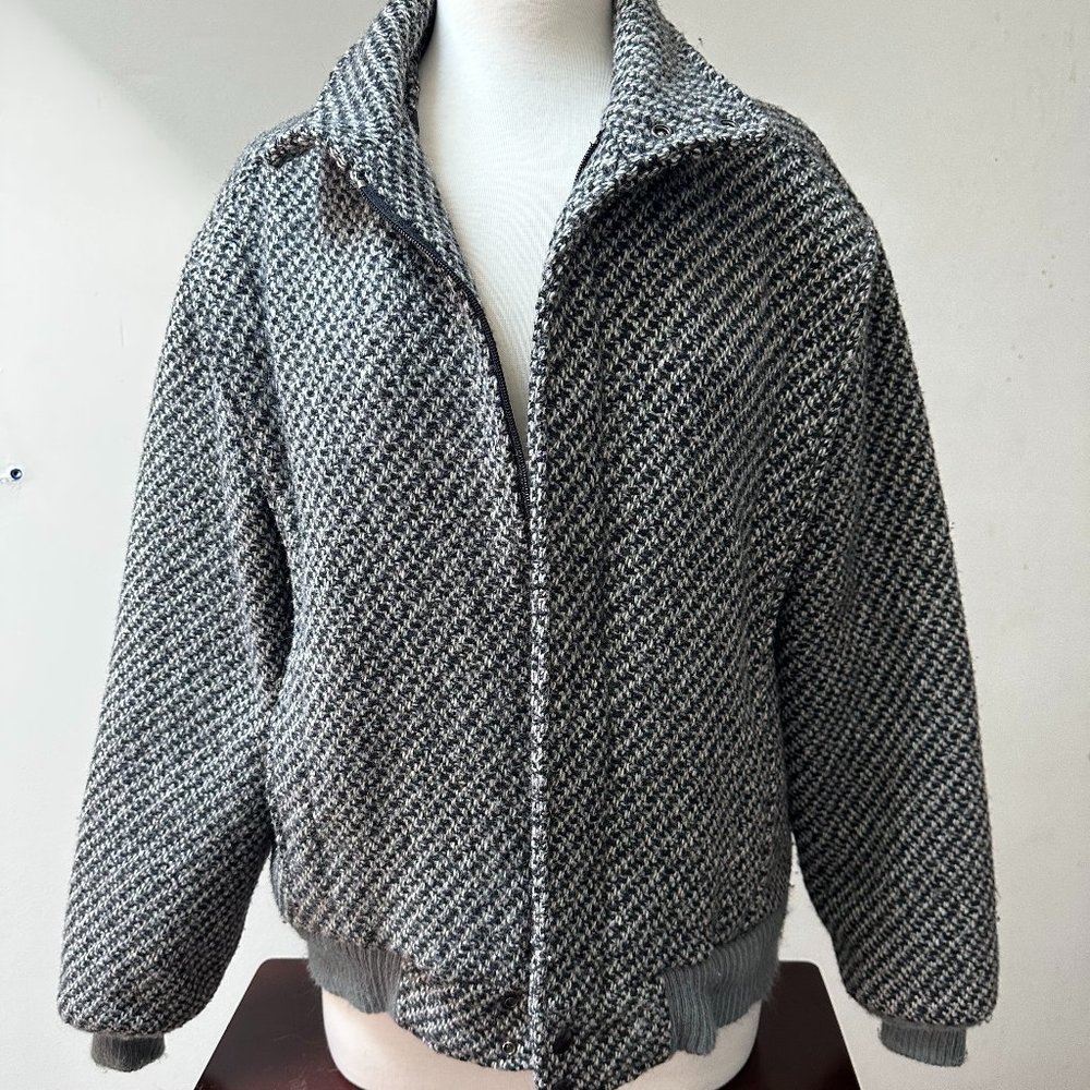 Unique Vintage 80's Peter J. Men's Houndstooth Jacket